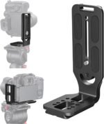 Universal Camera L Bracket Mount for DSLR & Mirrorless Cameras | Vertical/Portrait & Horizontal Quick Release Tripod Plate | High-Quality Aluminum L-Shape Stand | Must-Have Vlogging & Photography Accessory
