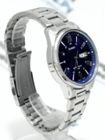 Original Casio MTP-1384D-2AVDF Men’s Watch | Stainless Steel Chain | Blue Dial | Day Date | Japan Quartz - Image 3