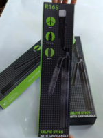 R16S 1.7M Extendable Selfie Stick with Tripod Stand, Adjustable Grip Handle, Wireless Bluetooth, Rechargeable LED Light, and USB Charging - Perfect for Mobile Photography, Video Recording, Vlogging, and Live Streaming with Enhanced Stability - Image 4