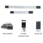 Universal Support With adjustable metal stands 2pcs grey KBN-16 - Image 5