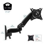 F150 Gas Strut Wall Mount: 17"-35" Monitors, LCD/LED TVs | Flexi Design, 10kg Load Capacity | Space-Saving Solution for Immersive Viewing - Image 5