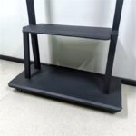 TV stand with wheels, 60-100 inches, no tilt-tilt / with DVD shelf and video conference camera / black, Max VESA 200x200-1000x600mm., Weight Capacity 150kg - Image 7