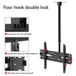 Adjustable Tilt Swivel Ceiling TV Mount Bracket -807A (20-55 Inch) - Image 4