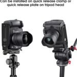 Universal Camera L Bracket Mount for DSLR & Mirrorless Cameras | Vertical/Portrait & Horizontal Quick Release Tripod Plate | High-Quality Aluminum L-Shape Stand | Must-Have Vlogging & Photography Accessory - Image 6