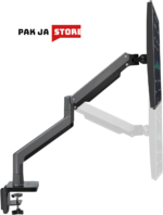 North Bayouc Ultra Wide Full Motion Swivel Monitor Mount for 22''-32'' Monitors Load Capacity from 4.4 to 26.4lbs for Each Arm Height Adjustable Monitor Stand G35 - Image 2