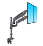 H180 FP-2 Double Arm Gas Spring for 22"-32" Monitor Holder + 10"-17" Laptop Support Air Press Mount Stand Loading 2-12kg - Image 3