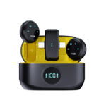 K31Pro Wireless Lavalier Dual Microphone 2.4G with 5.3 Bluetooth, ENC Noise Cancelling, Digital Display for Video Shooting & Recording - Image 4