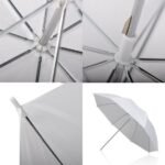 White Umbrella for Studio Photography & Video Lighting Soft Light Diffuser for Professional Shoots - Image 5