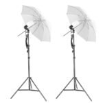 Combo: 2 Sets – 84" Studio Light Stand & Umbrella Continuous Lighting Kit - Image 5