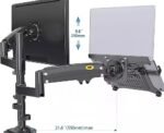 H180 FP-2 Double Arm Gas Spring for 22"-32" Monitor Holder + 10"-17" Laptop Support Air Press Mount Stand Loading 2-12kg - Image 4