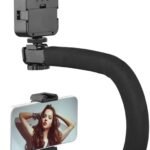 AY-49U U-Shaped Handheld Camera Stabilizer Gimbal Portable Video Kit for DSLR, Mobile & Outdoor Videography