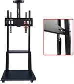 TL-1700 Mobile TV Bracket, Rooling TV Stand with Wheels for 32 to 75 Inch LCD LED OLED (Black) - Image 6