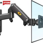 F150 Gas Strut Wall Mount: 17"-35" Monitors, LCD/LED TVs | Flexi Design, 10kg Load Capacity | Space-Saving Solution for Immersive Viewing
