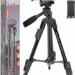 Professional Camera Tripod Stand Mobile Phone Camcorder Action Camera 3 Sizes Height Desktop Portable Indoor and Outdoor Tripod NP3180
