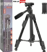 Professional Camera Tripod Stand Mobile Phone Camcorder Action Camera 3 Sizes Height Desktop Portable Indoor and Outdoor Tripod NP3180