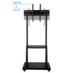 Universal TV Trolley Stand for 32–70 Inch LED LCD Heavy Duty 60KG, Height Adjustable, 360° Swivel, VESA 600x400 Best Price in Pakistan - Image 3
