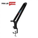 Pak_JAStore TEYUN NBA-6 Suspension Arm Stand - Professional Desktop Clamp for Rode Microphones with Cable Management - Ideal for Recording, Gaming, Streaming, and Podcasting - Compatible with Shure, Neumann, Behringer - Sleek Black Design