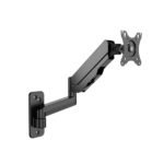 Single Monitor Wall Mount for 17-35 Inch Screen, Ultrawide Wall Monitor Arm Holds 6.6-26.4lbs, Full Motion Adjustable Gas Spring Stand with VESA Extension Bracket for Max 200mm VESA Computer - Image 5