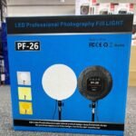 PF26 LED Photographic Fill Light - Adjustable Brightness & Color Temperature, Portable and Lightweight for Professional Photography and Video Recording