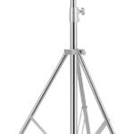 Stainless Steel Heavy Duty Photography Tripod Light Stand, Studio Lighting Tripod for Speedlight, Strobe Light, Softbox, Umbrella