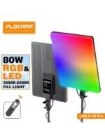 Plokama Live-P19 Pro 19-Inch RGB LED Light Panel with Adjustable Stand – 360° Full-Color Dimmable Video Light for Photography, Live Streaming and Content Creation in Pakistan - Image 3