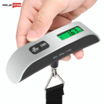 Portable Digital Luggage Scale with LCD Display – 50kg / 110lb Electronic Hanging Weight Scale for Travel Suitcases & Baggage - Image 3