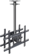 Adjustable Ceiling TV Mount Bracket Fits Most RF26-65 inch LCD LED Monitor Flat Panel Screen Displays Tilt - Image 5