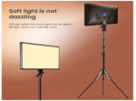 A118 Soft LED Light (22″Inches) with 7-Foot Stand Professional Photography & Studio Lighting - Image 8