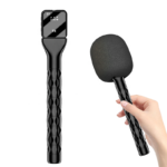 Wireless Microphone Handheld Adapter for News, TV Reporter and Interview Use – Hand Stick Compatible with All Wireless Microphones in Pakistan - Image 3
