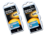 Duracell EasyTab Activair Type 675 Hearing Aid Batteries Zinc Air (Box of pack 10) - Image 2