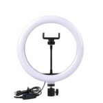 CXB-260 LED Ring Light 26CM with Phone Holder Studio Selfie & Live Streaming Light Pakistan - Image 4