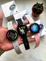 Samsung Galaxy Watch Active 2 - 44mm - Cloud Silver, Black, Plink Smartwatch - Image 5