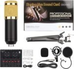 VM800 Condenser Microphone Kit with V8 Sound Card for Recording & Streaming - Image 3