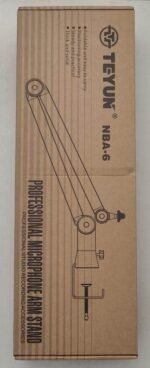 TEYUN NBA-6 Professional Boom Arm Stand Adjustable Mic Mount for Podcasting, Streaming & Studio Recording - Image 3