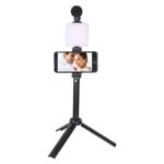 Portable Vlogging Tripod Kit AY-49 with Mic & Light Best for TikTok, Instagram & YouTube Videos - Image 5