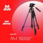 MVision MM02 Studio Professional Tripod: Sturdy 7-Foot Height for Heavy-Duty Equipment - Image 4