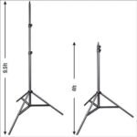 Professional E27 Studio Double Holder Kit with White Umbrella and 7 Feet Adjustable Light Stand for Photography and Video in Pakistan - Image 3