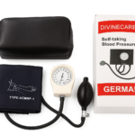 DIVINECARE Manual Blood Pressure Monitor Kit with Stethoscope | Accurate Self-Taking BP Machine & Sphygmomanometer Cuff | Easy Home & Professional Use (Germany Quality Design)