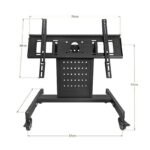BRACKET TV STAND RODA PANGGUNG MEETING ROOM YD602 32-65 - Image 4