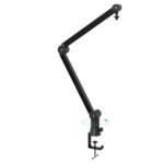 TEYUN NBA-6 Professional Boom Arm Stand Adjustable Mic Mount for Podcasting, Streaming & Studio Recording - Image 2