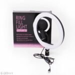 CXB-260 LED Ring Light 26CM with Phone Holder Studio Selfie & Live Streaming Light Pakistan