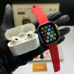 Crown S10 Big Screen Smartwatch with Free AirPods 2 - 2.3 Inch Display & 7 Straps Bundle - Image 4