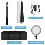 45W Photography LED Softbox Lighting Kit Two Color Continuous Studio Light - Image 2