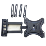 Home Design TV Mount adjustable arm extension and VESA plate compatibility for 14-55 inch TVs