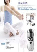 Blueidea Digital Therapy Machine Massage Full Body Muscle Relax 4 Pads - Image 4