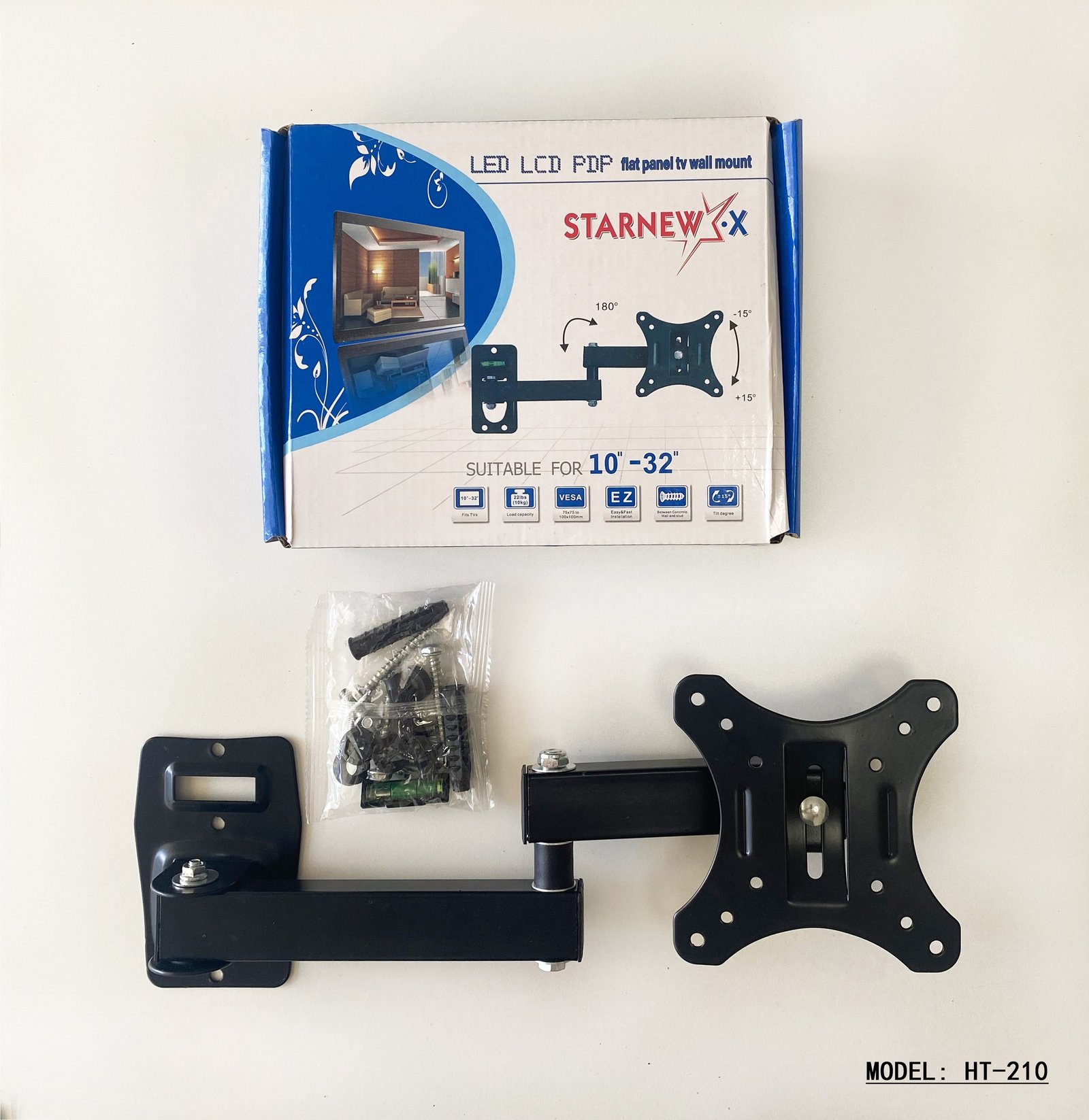 STARNEW X TV Wall Mount complete set with accessories