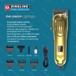 Dingling Professional Hair Clipper And Beard Trimmer Original Dingling RF-1982 - Image 3
