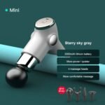 Electric Massager Mini Fascial Gun Body Muscle Massager for Back Pain Portable Handheld Electric Back Massager for Pain Relief Deep Muscle Relaxation 32 Speed Level, LED Touch Screen with 4 Heads - Image 5