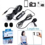 BOYA BY-M1/M1 Pro 3.5mm Audio Video Record Lavalier Lapel Microphone Clip On Mic - Image 2