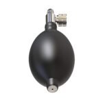 Premium Blood Pressure Bulb with Air Release Valve | Manual Inflation for Sphygmomanometer & Cervical Inflatable Devices | Latex Black | Universal BP Pump Replacement - Image 5